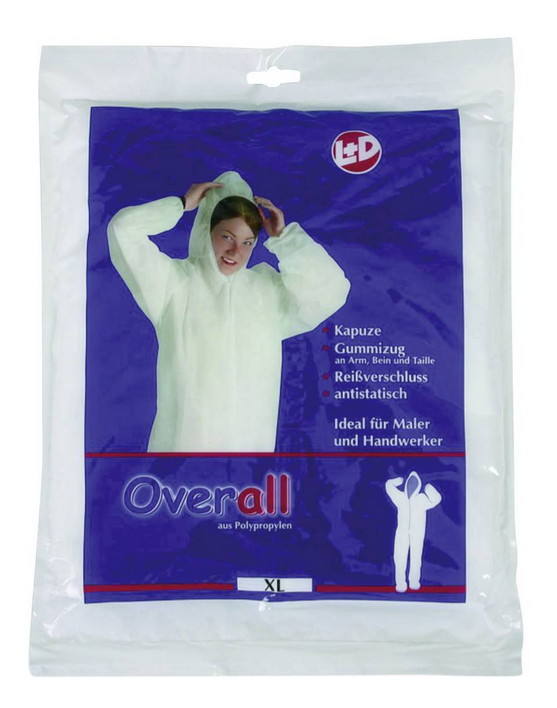 2514 Overall PP Weiß Größe L - XXXL