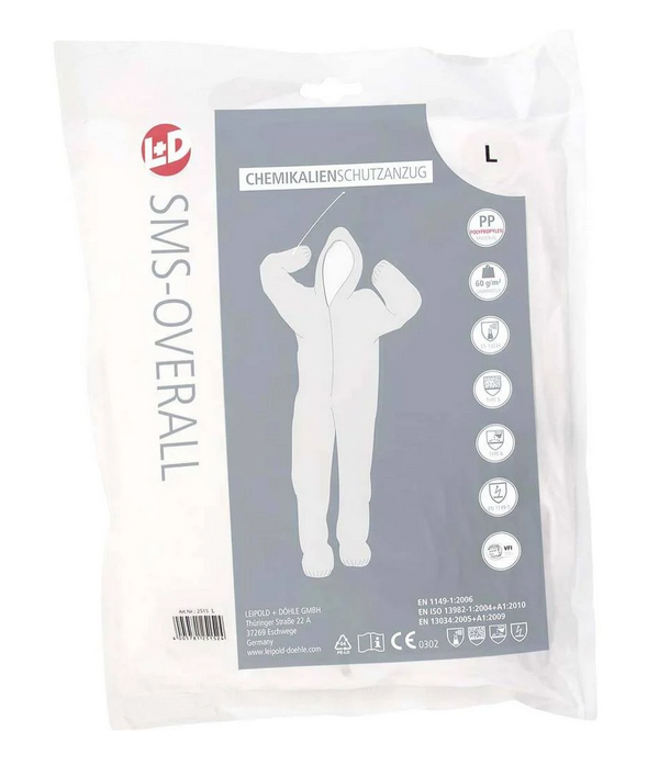 2515 CleanGO SMS Overall Schutzanzug Größe L - XXL