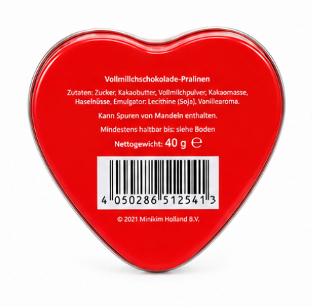 Herzdose Keksdose versch. Modelle und Farben (Dosen sind leer ohne Pralinen oder ähnliches) Bild 4