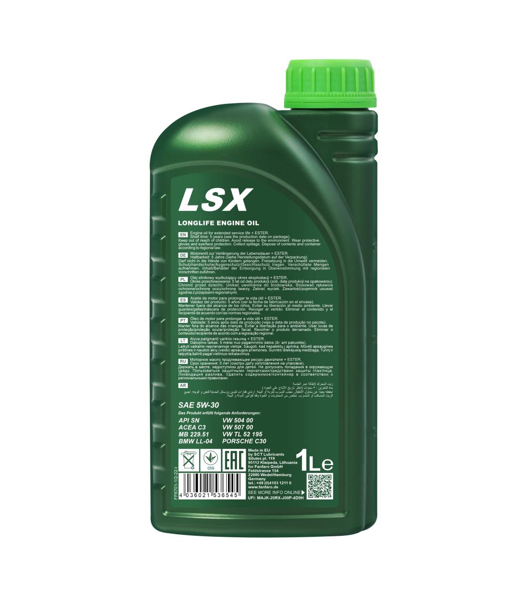 FANFARO 6701 LSX 5W-30 1 Liter