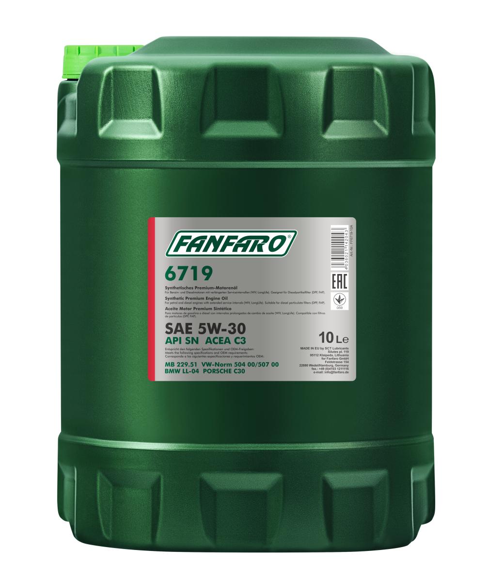 FANFARO 6719 SAE 5W-30 10 Liter