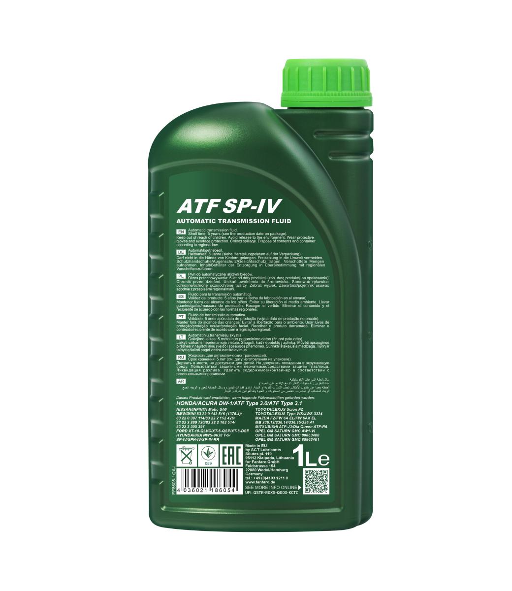 FANFARO 8605 ATF SP-IV 1 Liter