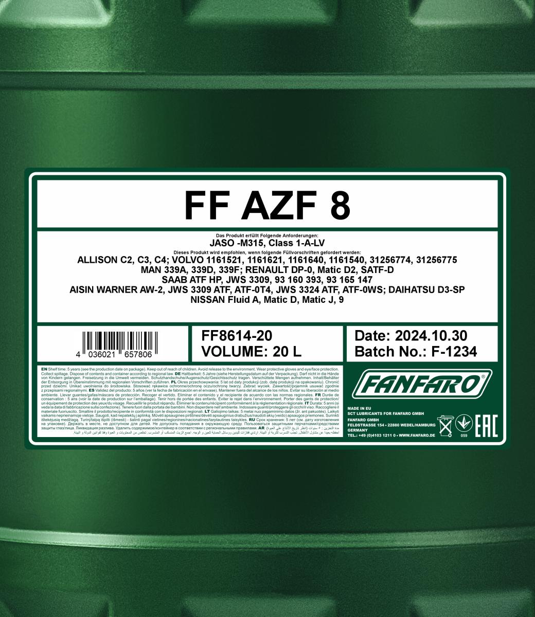 FANFARO 8614 AZF 8 20 Liter