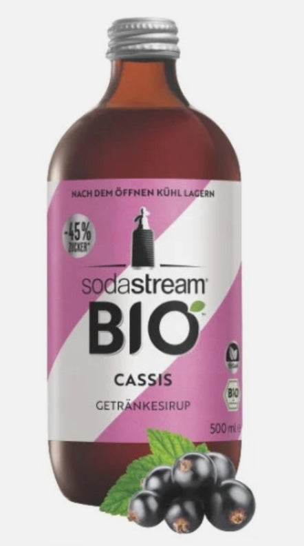 SodaStream BIO Cassis 500ml MHD 09.12.2026