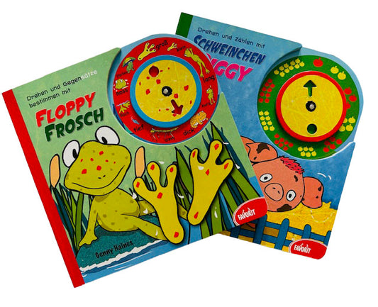 Buch Floppy Frosch oder Schweinchen Piggy