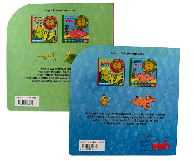 Buch Floppy Frosch oder Schweinchen Piggy