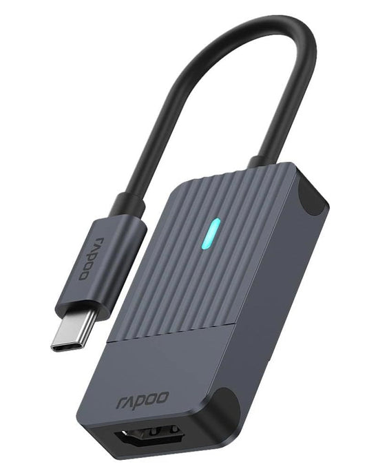 Rapoo USB-C Adapter "UCA-1004", USB-C auf HDMI™, Grau
