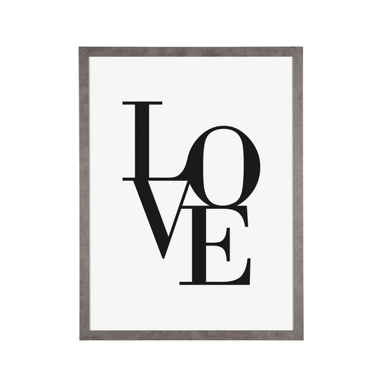 MDF-Bilderrahmen Yellowstone FSC Beton Dunkelgrau 60 cm x 80 cm