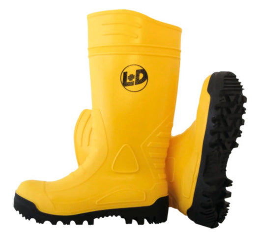 L+D 2490 / S5 Sicherheitsstiefel Safety, gelb Gr. 39 - 48
