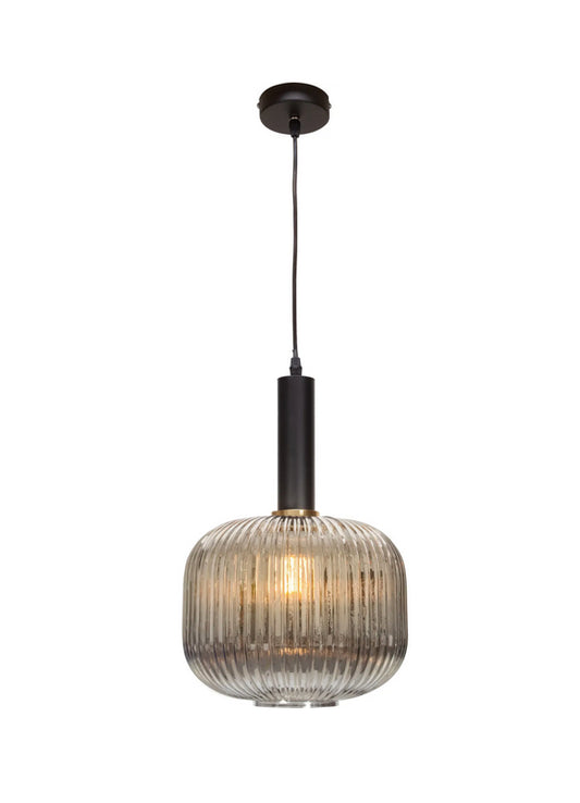 Pendel-Deckenleuchte Midnight Mystery Rauchglas Ø 25 cm