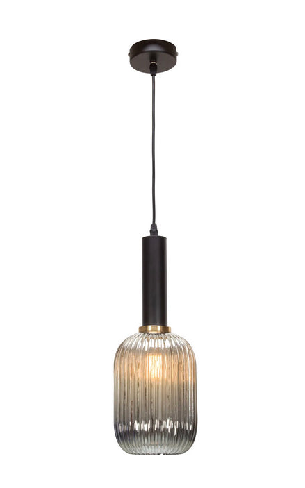 Pendel-Deckenleuchte Midnight Mystery Rauchglas Ø 13 cm