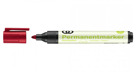 Soennecken Permanentmarker oeco 1,5-3mm rot (304023430)