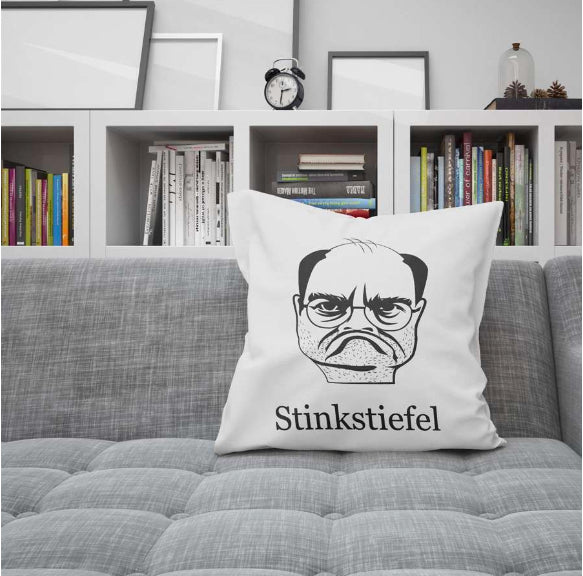 Stinkstiefel Kissenbezug 40x40 cm