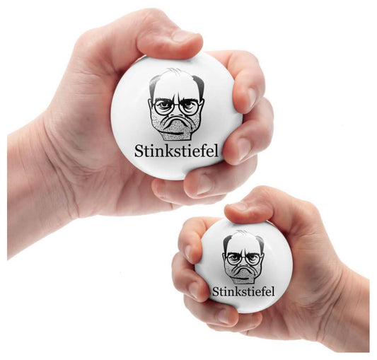 Stinkstiefel Knautschball 2 Stück im Set