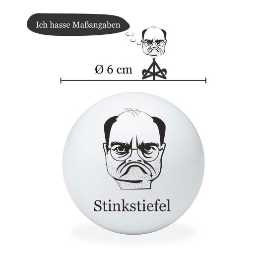 Stinkstiefel Knautschball 2 Stück im Set