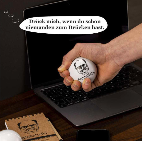 Stinkstiefel Knautschball 2 Stück im Set