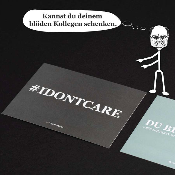 Stinkstiefel Postkarten 20er Pack