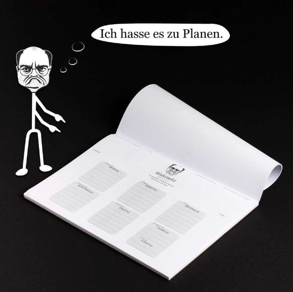 Stinkstiefel Wochenplaner DIN A4