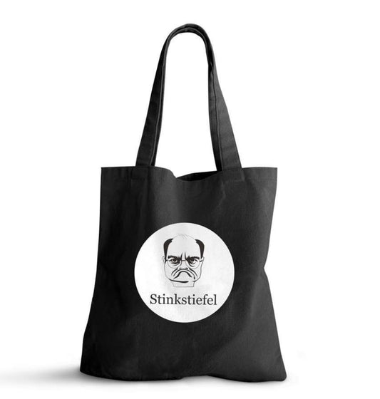 Stinkstiefel Jutebeutel Tasche