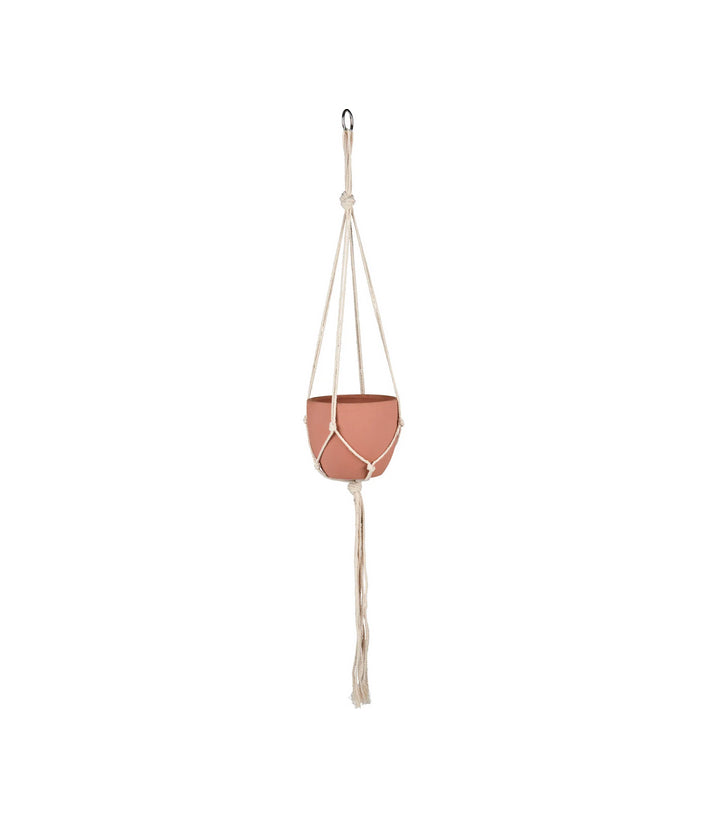 Hänge-Pflanztopf Desert Flower Terrakotta Ø 14 cm Natur Bild 1
