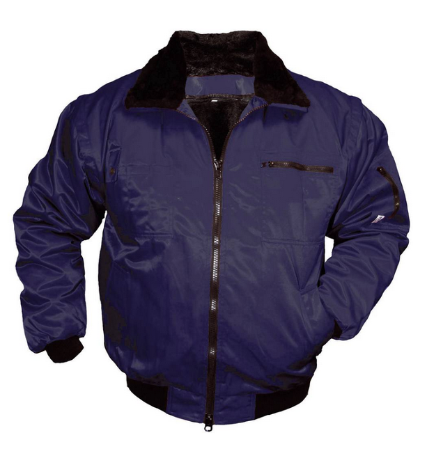 Pilotenjacke dunkelblau 4 in 1 Größe S - XXXL