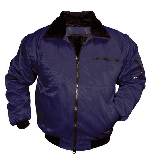 Pilotenjacke dunkelblau 4 in 1 Größe S - XXXL