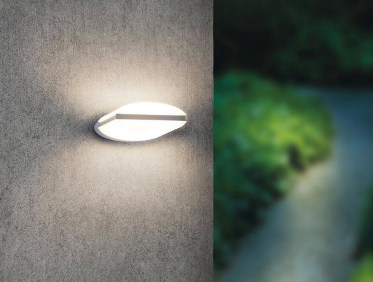 LED-Außenwandleuchte Gavio 12,5 W dunkelgrau