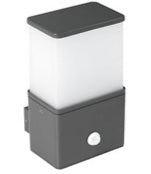 LED Aussenwandleuchte 12 W mit Bewegungssensor