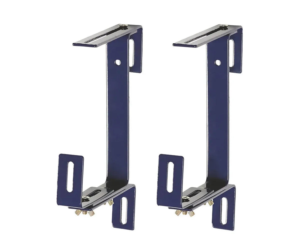 Balkonkastenhalter blau 2er Set verstellbar Bild 1