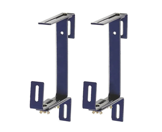Balkonkastenhalter blau 2er Set verstellbar Bild 1