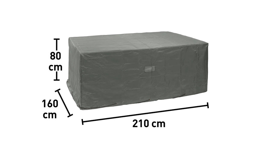 Schutzhülle für Tisch mit Stühlen 210 cm x 160 cm x 80 cm, mit Kordelzug
