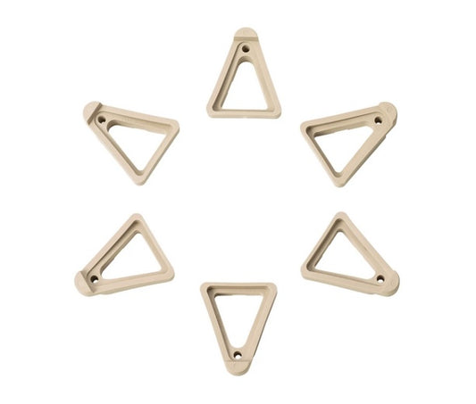 Topf-Füße 6 Stück Beige