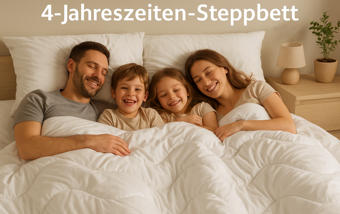 Lunara 4-Jahreszeiten - Steppbett 135x200cm  8 Stück