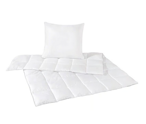 Lunara Mikrofaser Betten Set Steppbett und Kissen 6 Stück