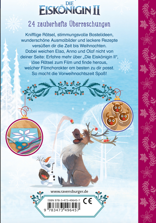 Ravensburger Frozen Adventskalender 100 Stück