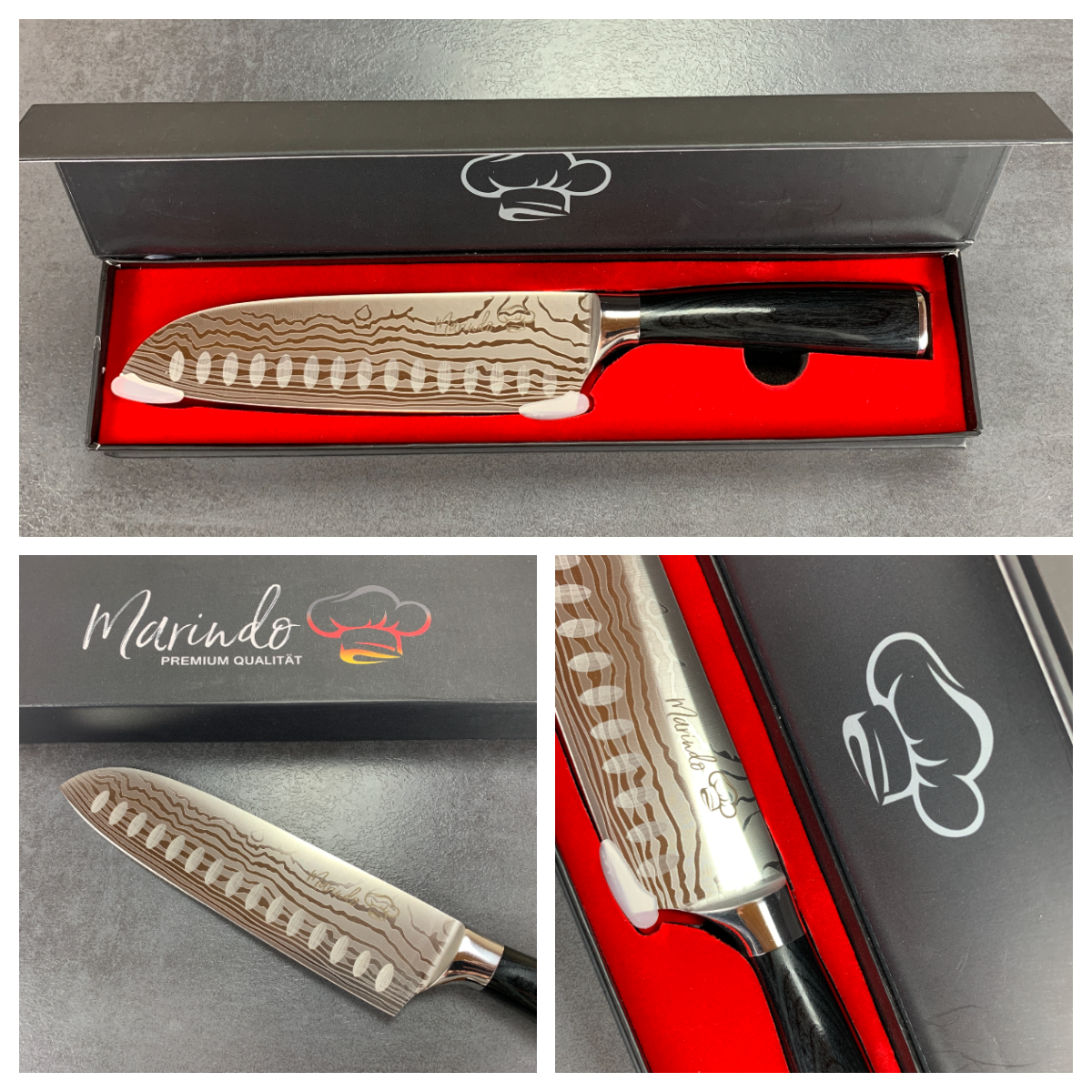 Marindo Santoku Edelstahl