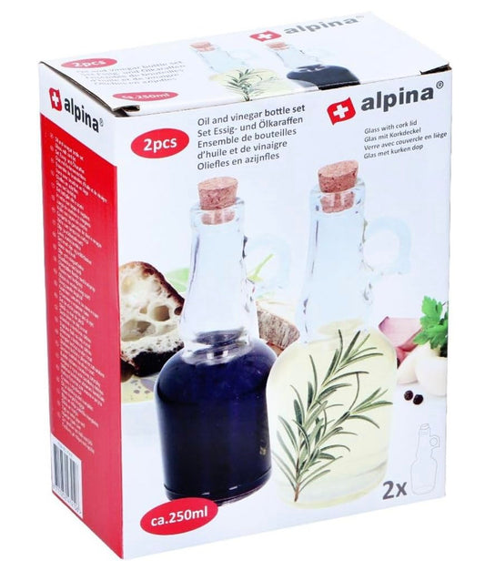 Alpina Set Essig Öl Karaffen