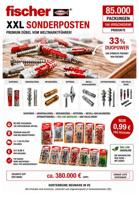 Fischer Dübel Posten Bild 1