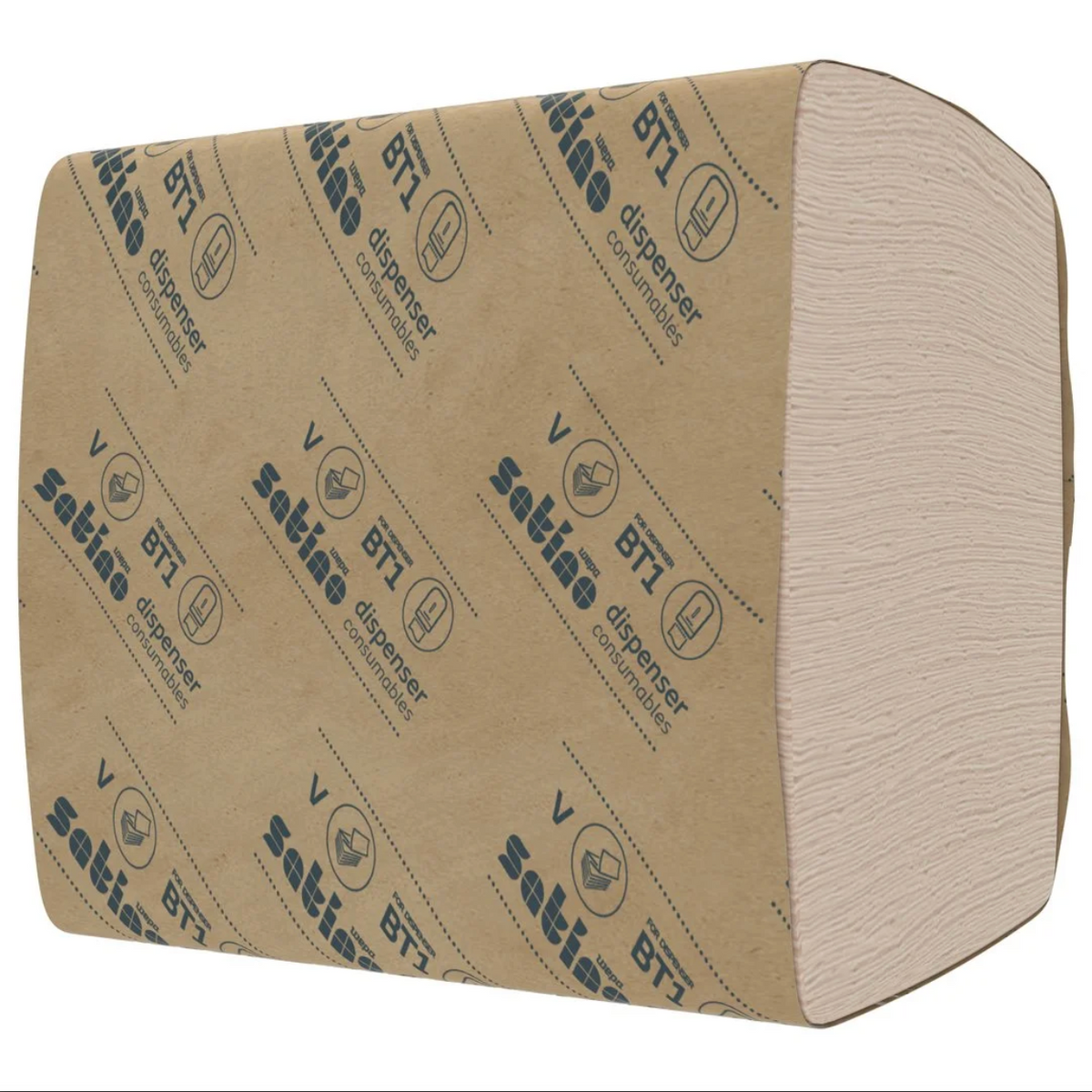 Satino Toilettenpapier PureSoft gefaltet 30x300Bl. Bild 3