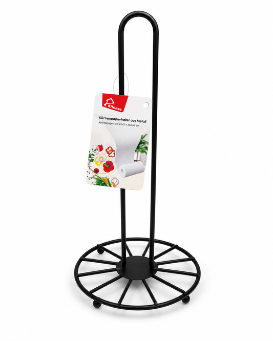 Küchenrollenhalter Küchenpapierhalter aus Metall Höhe 32cm Bild 1