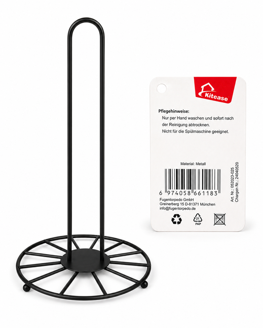 Küchenrollenhalter Küchenpapierhalter aus Metall Höhe 32cm Bild 2