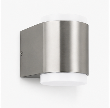 LED Außenleuchte Wandleuchte Sindia Edelstahl IP44 7,5W 420lm warmweiß 3000K Bild 2
