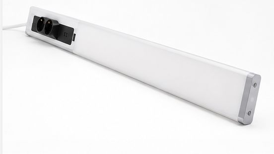 LED Lichtleiste 18 W inkl. 2x Steckdose & 2x USB Bild 2