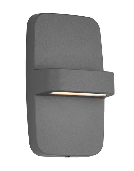 LED Aussenwandleuchte up + down 2x6W Alu Bild 1