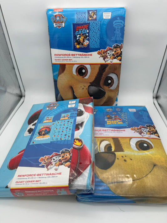Kinder Lizenz Bettwäsche Mix 135x200cm 80x80cm