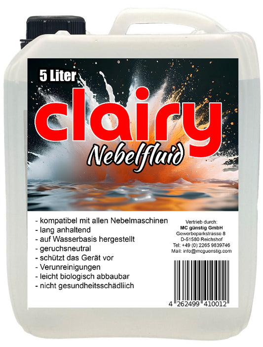 Clairy Nebelfluid 5 Liter Kanister