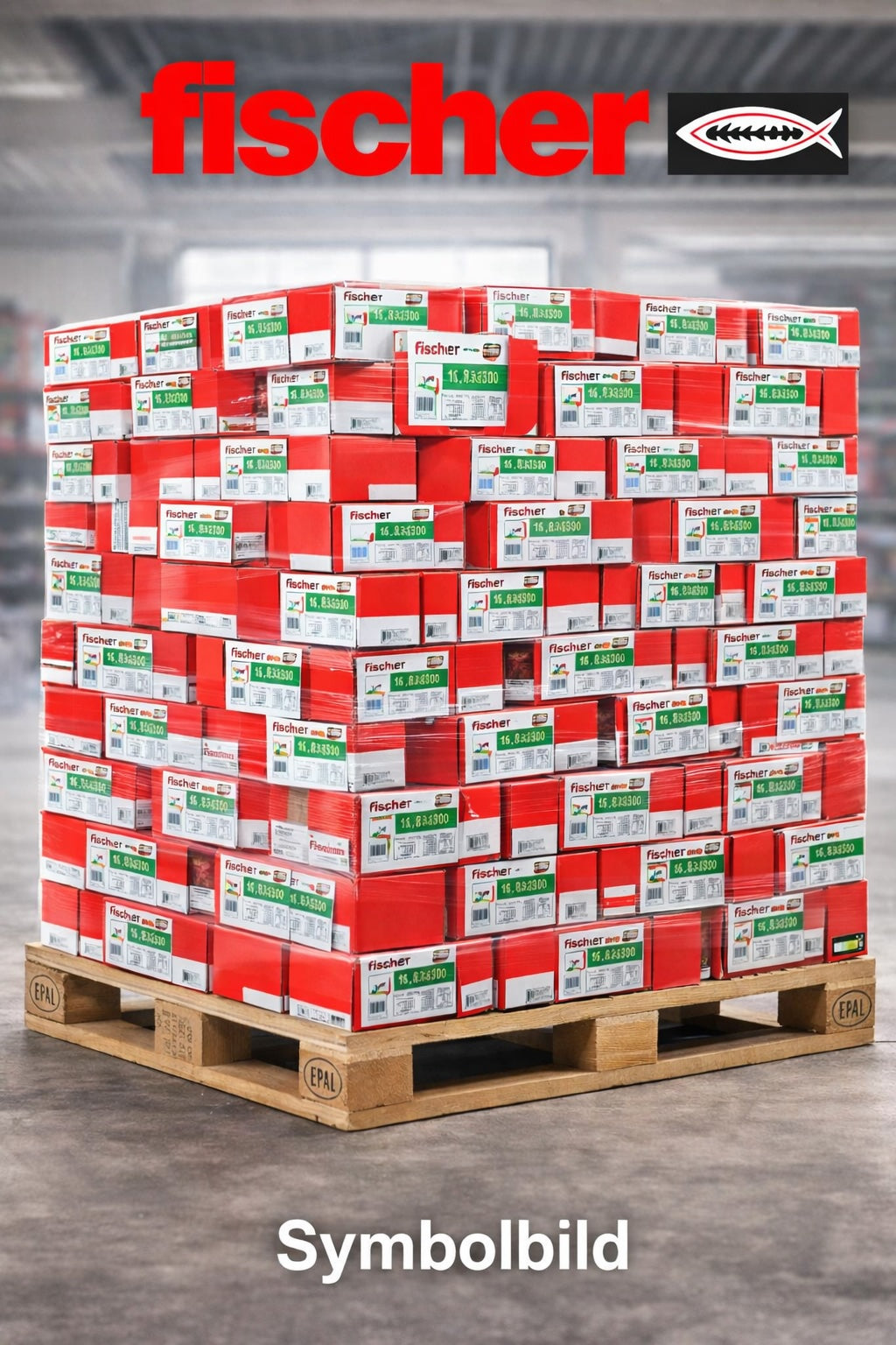 Fischer Baumaterial Schrauben Dübel etc. 20 Tonnen (Preis je Kg)