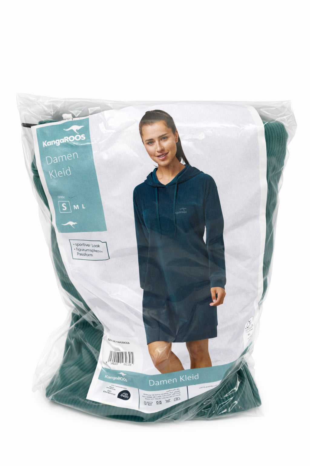 Kangaroos Velours Kleid