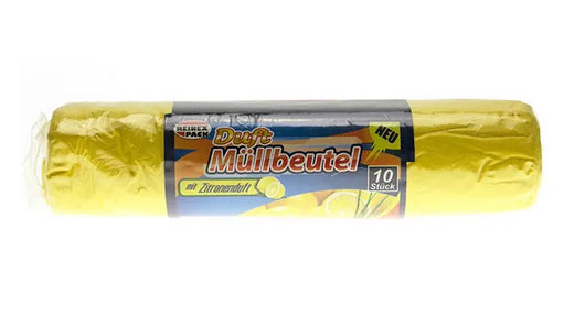 Müllbeutel 10er Pack 60 Liter mit Zitronenduft
