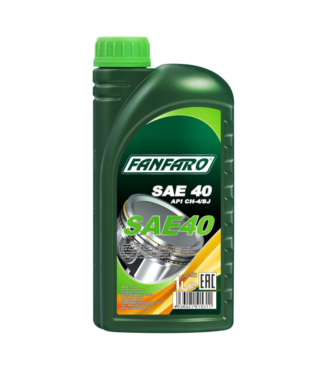 FANFARO 6407 SAE 40 1 Liter
